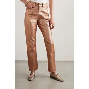 ULLA JOHNSON the Agnes Jean copper foiled wash